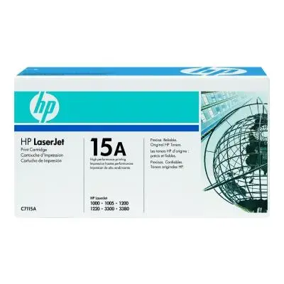 HP Cartridge No 15A HP15A HP 15A Black Schwarz (C7115A)