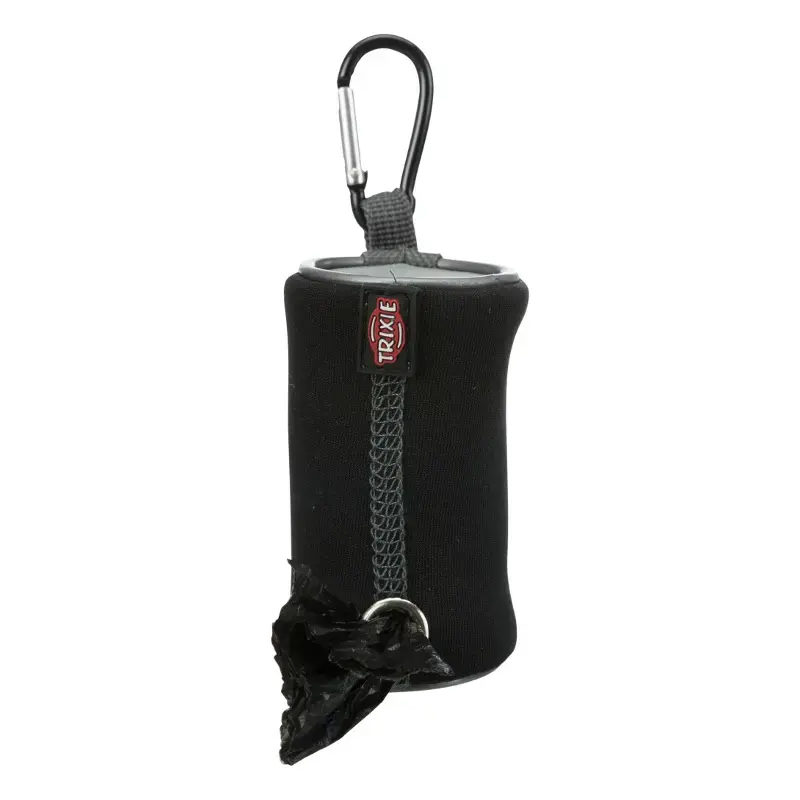 Somiņa atkritumu maisiņiem – Trixie Poop bag dispenser, neoprene, 1 ruļļi pa 20 maisiņiem