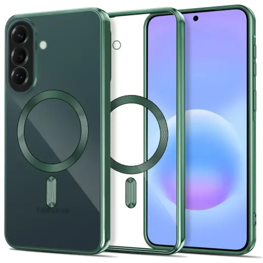 Tech-Protect MagFlex telefono dėklas su MagSafe palaikymu Samsung Galaxy A37 (A376) žalias