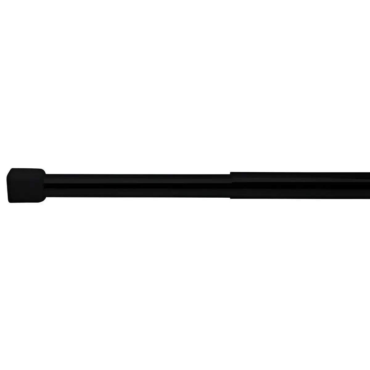 Dušas aizkaru stanga teleskopiska 70-115cm, melna
