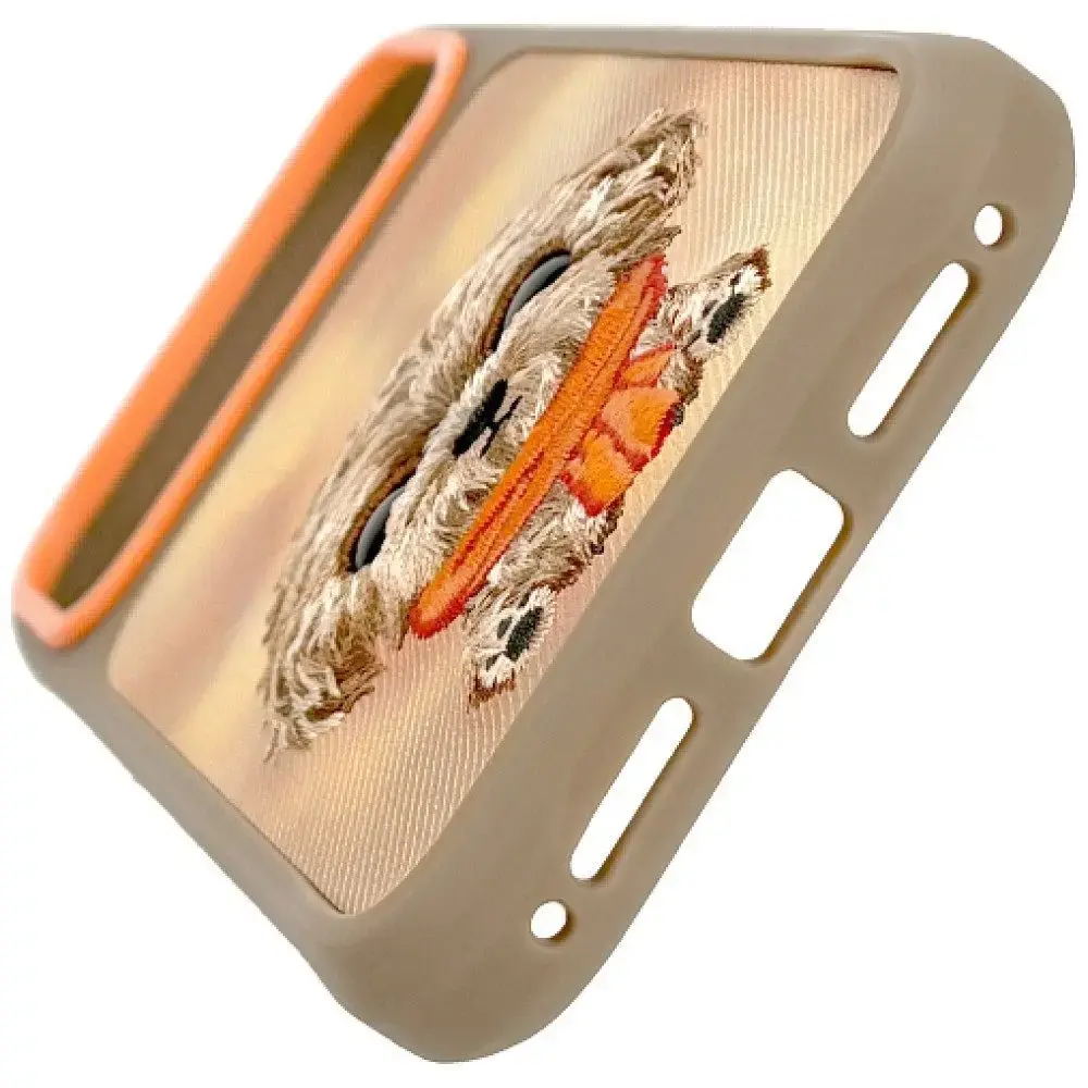Nimmy case BIG EYED TEDDY POODLE for IPHONE 18 Pro/17 Pro brown