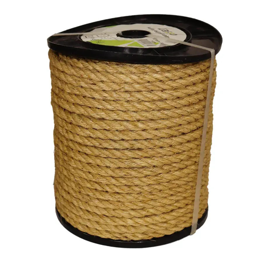 Cord 12mmx80m sisal brown 1m (80)