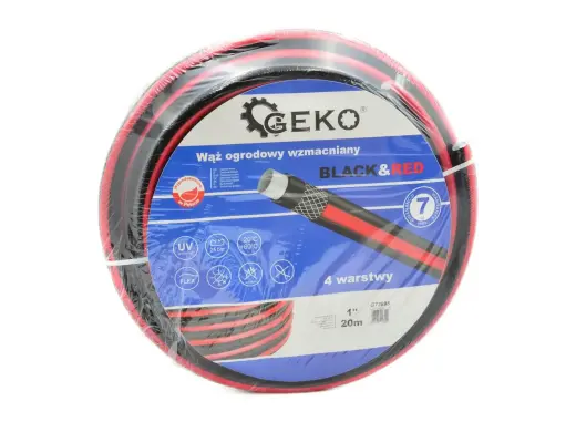 Aiavoolik BLACK&RED 1" 20m (tugev)