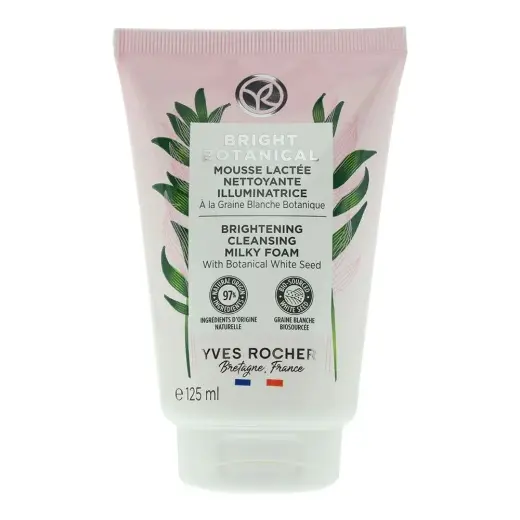 Yves Rocher, Bright Botanical, Brightening, Cleansing Milk, For Face, 125 ml