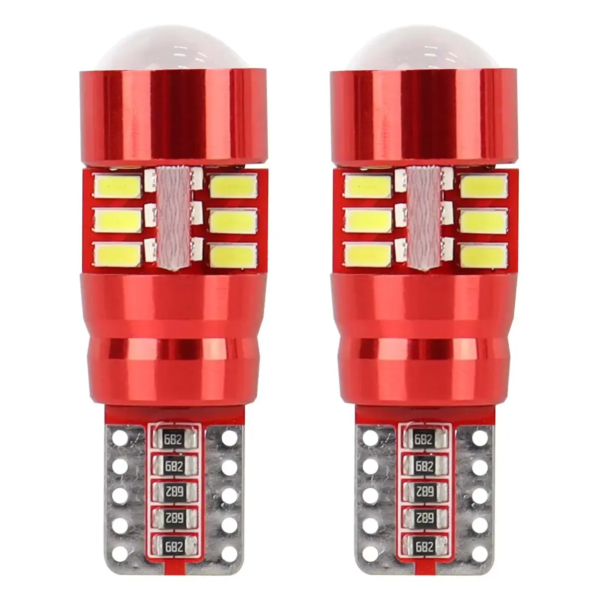 LED CANBUS 27SMD 3014 T10e (W5W)  White 12V/24V