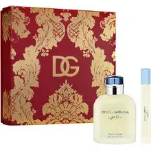 "Light Blue pour Homme Gift Set EDT 125 ml and mini EDT 10 ml"