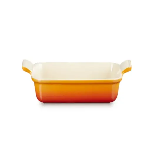 Cepamtrauks taisnstūra Heritage akmens masas 19x14cm / 1,1L oranžs