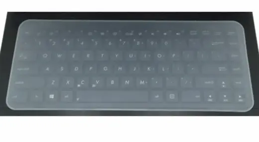 Fusion keyboard sticker to defend from water  transparent