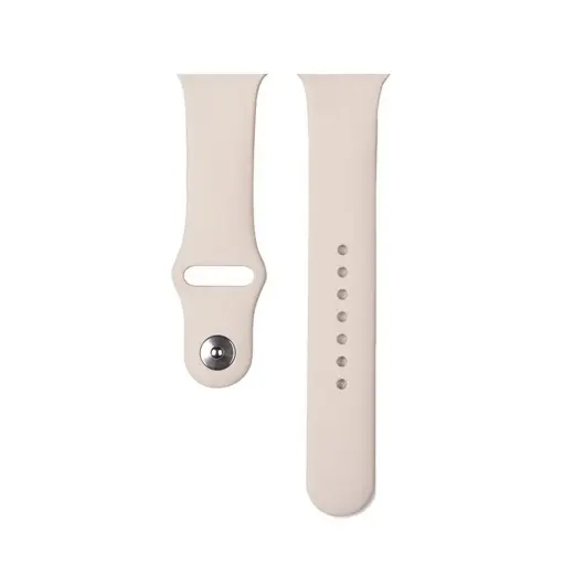Devia Deluxe Sport išmaniojo laikrodžio dirželis Apple Watch (44/42 mm) | silikoninis | smėlio