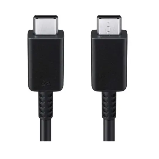 Samsung EP-DX510JBE datu pārraides un uzlādes vads | USB-C uz USB-C | 100W | 1.8m | melns