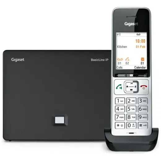 Gigaset Comfort 500HX Cordless Phone with IP Base Station – Black