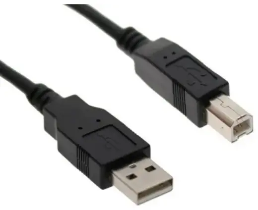 Omega OUAB1 USB 2.0 A-plug AM-BM Printer Cable 1.5m Black