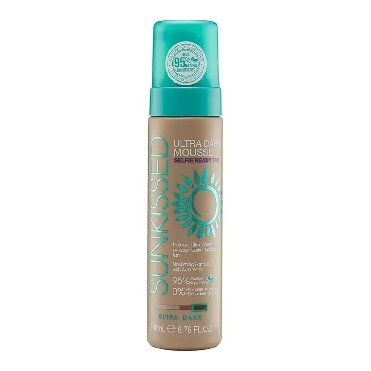 SUNKISSED Ultra-Dark Mousse 200ml (5055193540586)