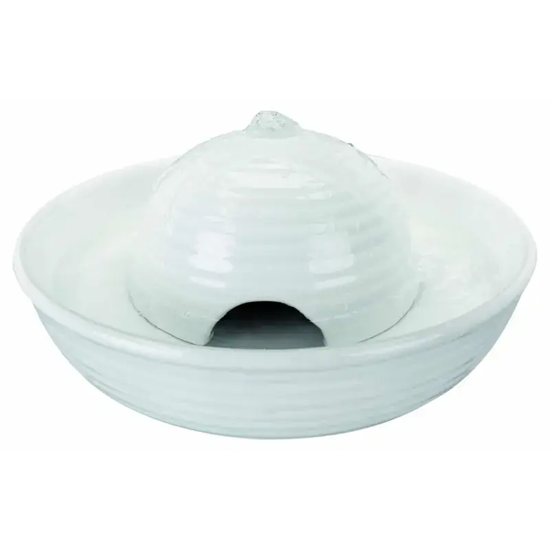 Automātiskā dzirdne dzīvniekiem - Trixie Vital Flow Mini drinking fountain, ceramic, 0.8 l/ø 24 × 10 cm