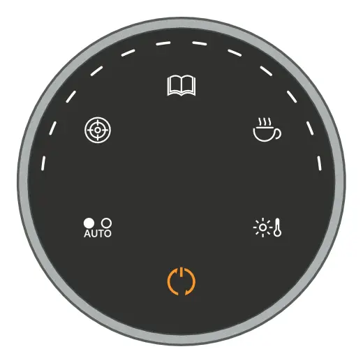 Elesense office wirelessly controlled LED lamp lighting for monitor 2 pcs. black (E1129)