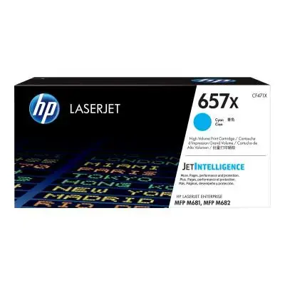 HP Cartridge No 657X HP657X HP 657X Cyan (CF471X)