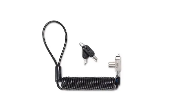 Slim N17 2.0 Portable Keyed Laptop Lock for Wedge-Shaped Slots
