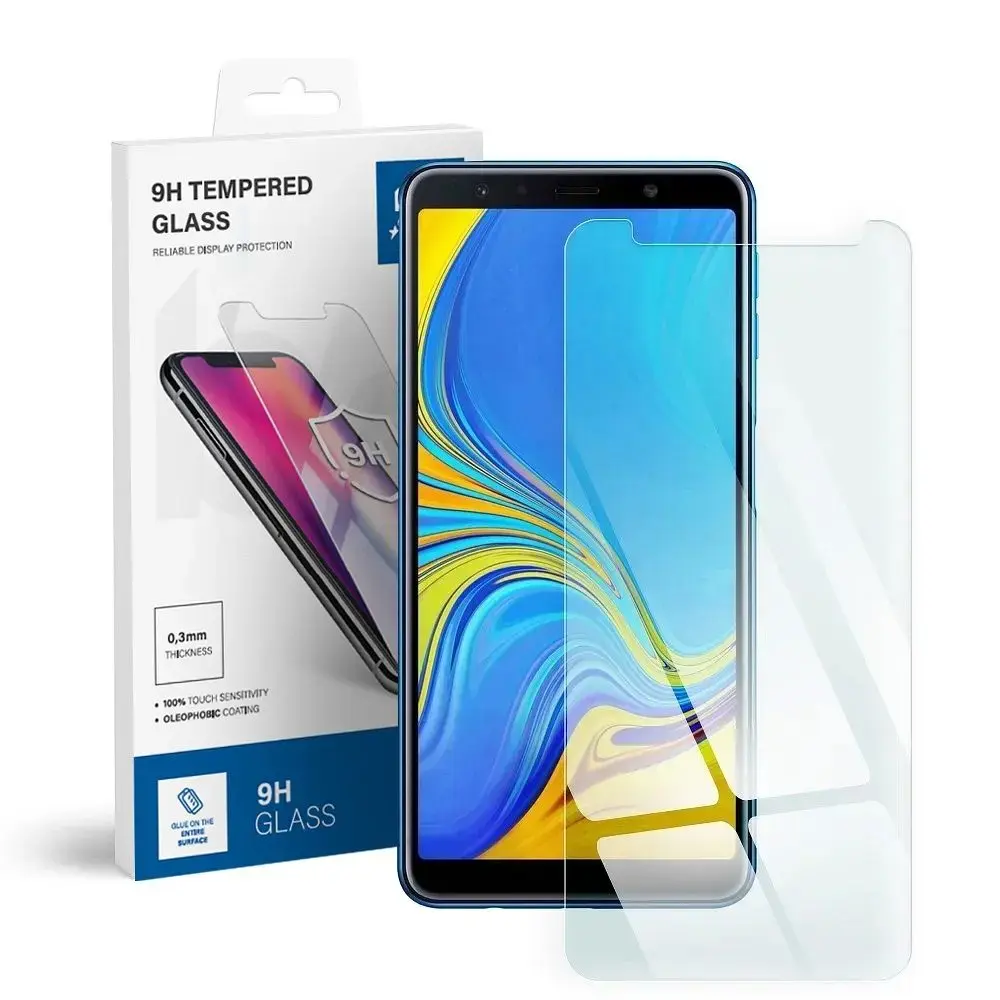 Blue Star aizsargstikls telefona ekrānam Galaxy A7 (2018)