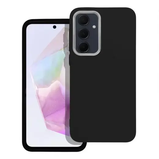 Frame telefono dėklas Samsung Galaxy A35 (A356) juodas