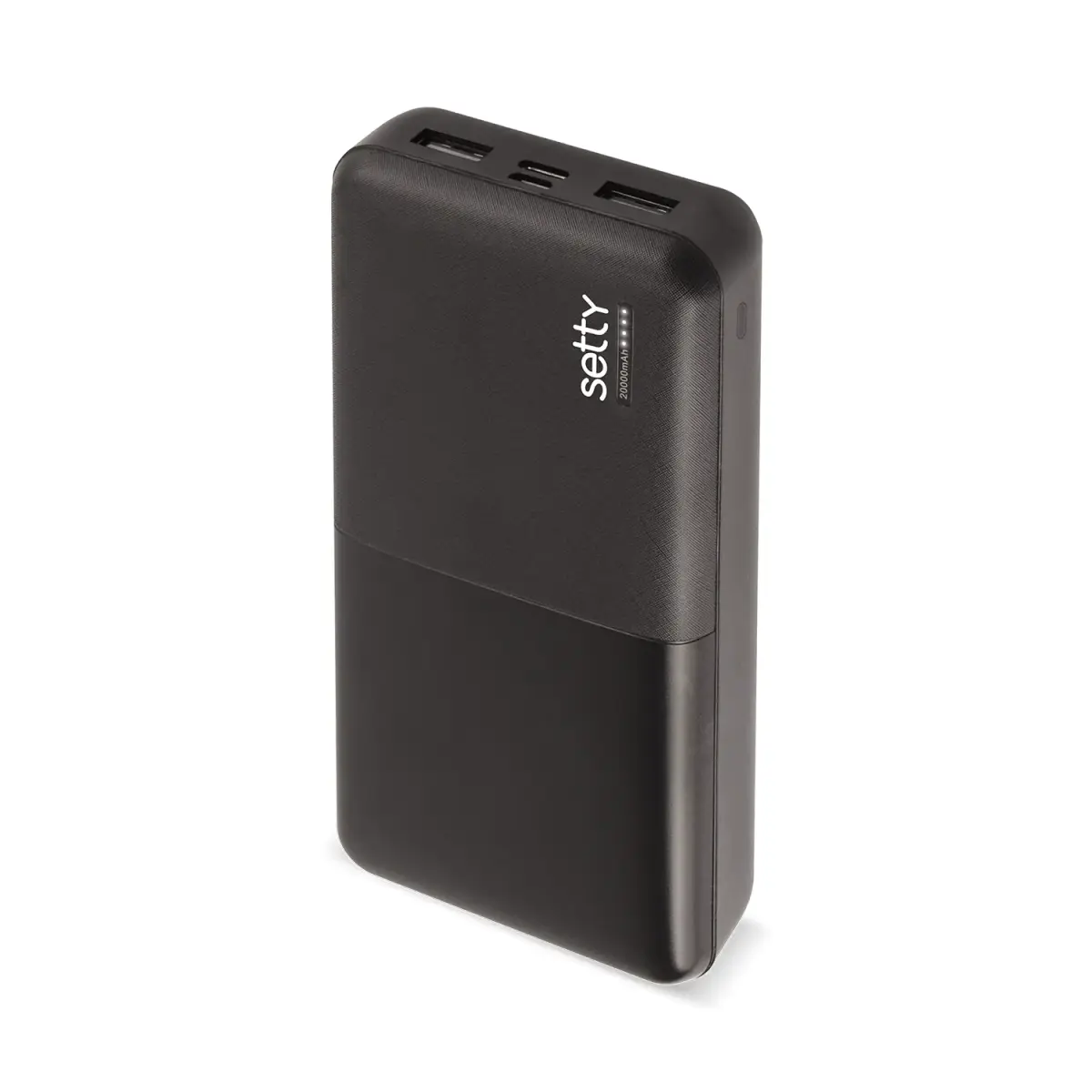 Power bank Setty 20000 mAh melns R