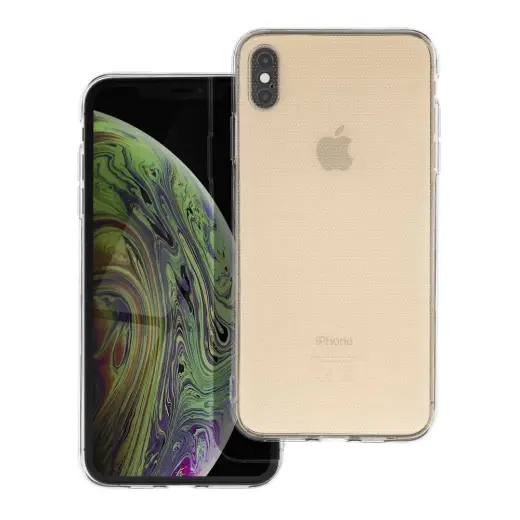 CLEAR 2 mm maciņš telefonam iPhone XS Max caurspīdīgs