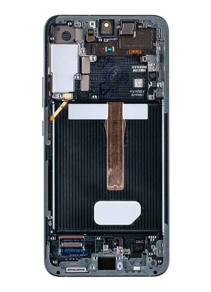 LCD display + Touch Unit + Front Cover Samsung S906B Galaxy S22+ Green (Service Pack)