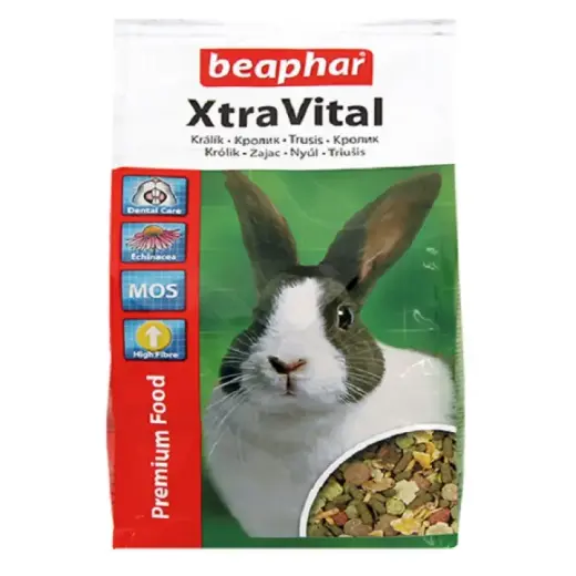 Barība trušiem - Beaphar Xtra Vital Rabbit Food, 1kg