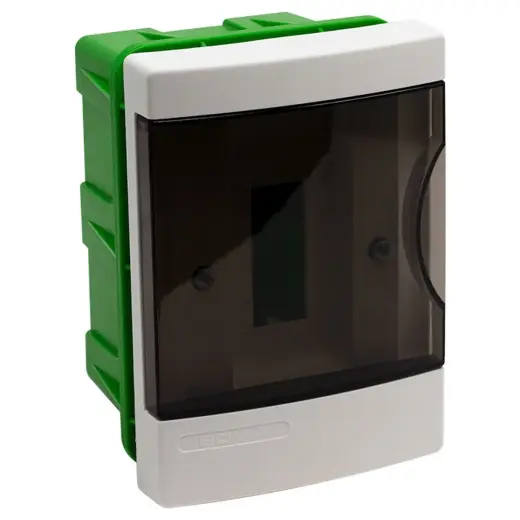 Distribution board Z/A 2 modules with transparent door IP40
