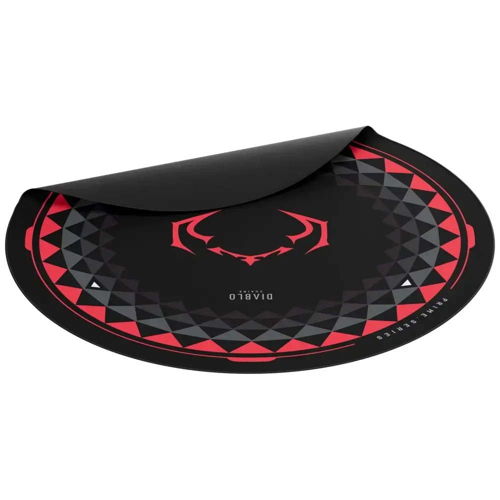 Anti-slip mat for Diablo Chairs black and red