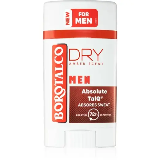 Borotalco Deo Stick Dry Amber Scent Men - 40ml