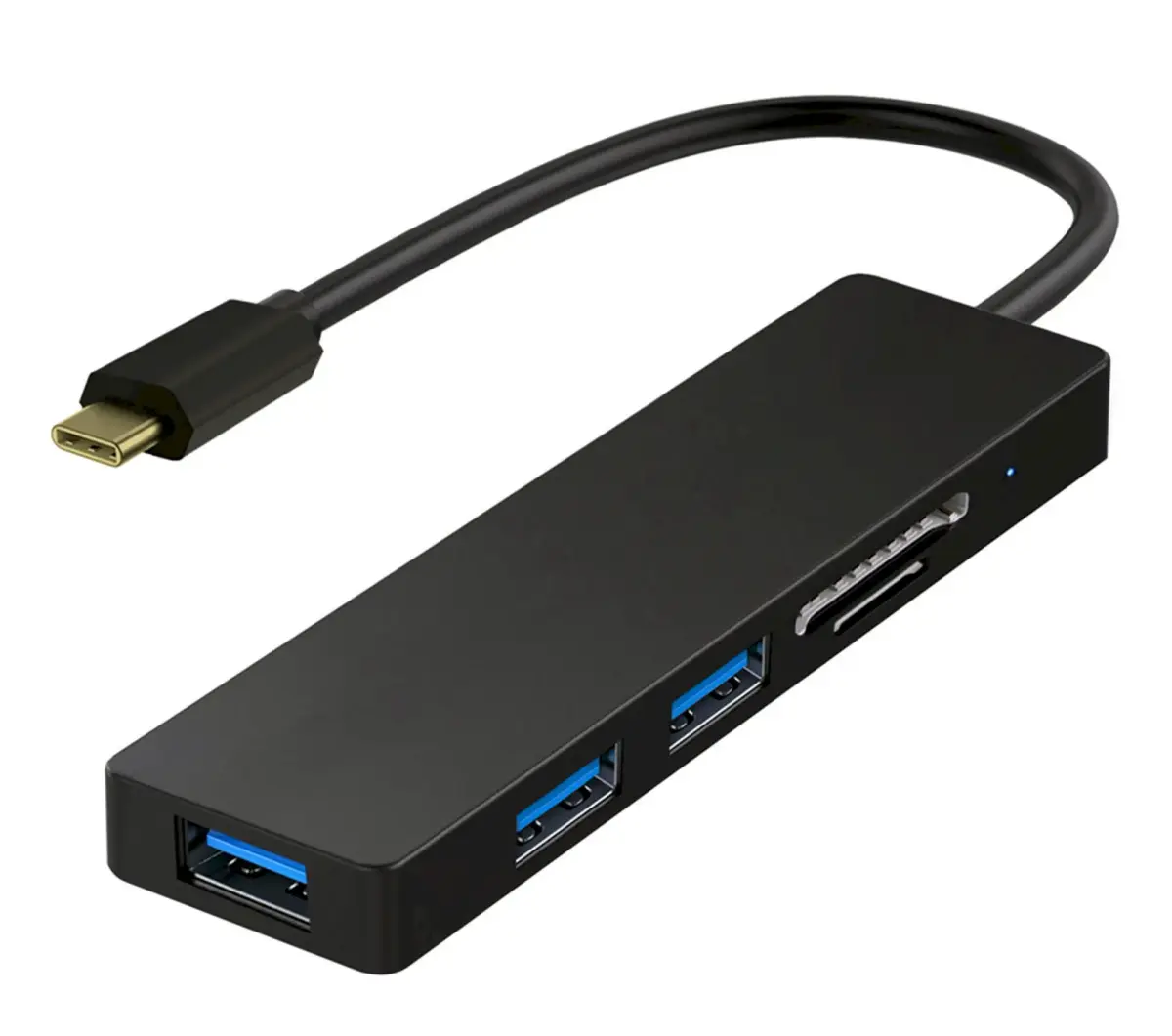 Platinet PMMA9846 USB-C splitter 4 x USB | SD Card reader