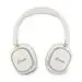 Guess Rectangle Metal Script Logo ENC Wireless Headphone White