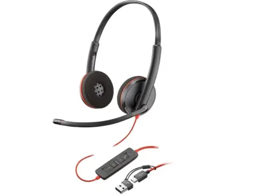 Poly Blackwire 3220 USB-A|C black 8X2J9A