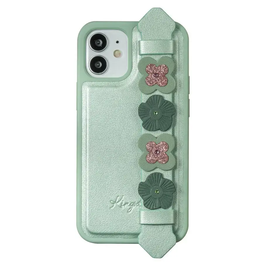 Kingxbar Sweet Series telefono dėklas iPhone 12 Pro | iPhone 12 žalias