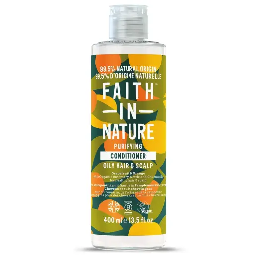 Faith In Nature, Grapefruit & Orange, Hair Conditioner, Cleansing & Purifying, 400 ml