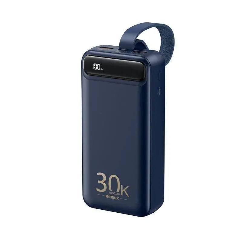 POWERBANK REMAX CYNILE SERIES 30000mAh PD 20W+QC 22,5W BLUE