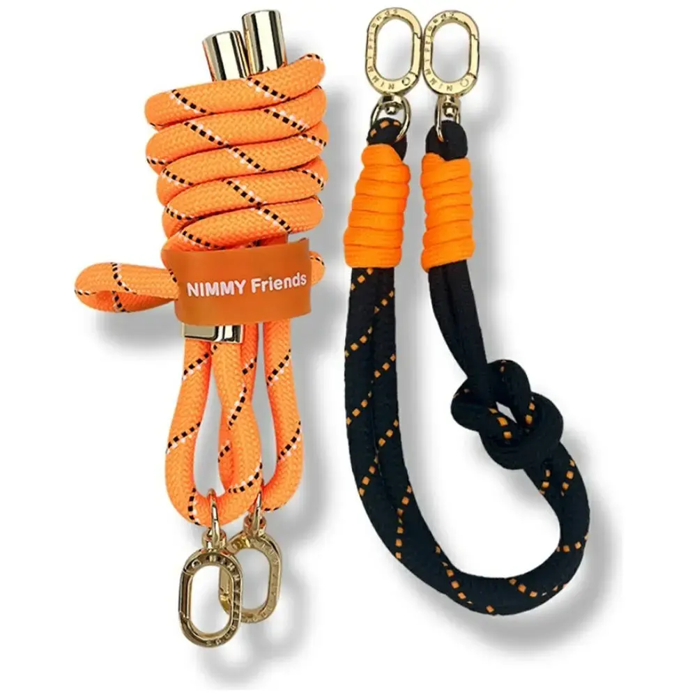 Set crossbody + handstrap Nimmy       Cool&Cute 2.0 orange black