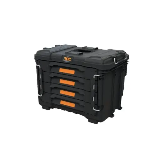 Instrumentu kaste ar 4 atvilktnēm ROC Pro Gear 4 Drawers Unit XL 56,5x37,5x41,3cm