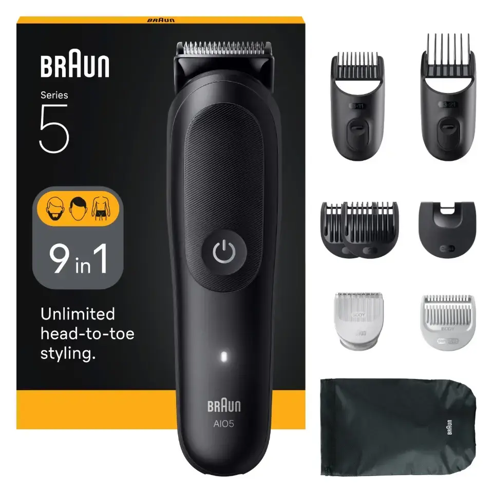 Braun Series 5 AIO5540 All-in-One 9 in 1 Grooming Kit