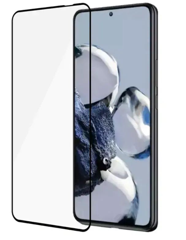 HOFI Fusion pilnam ekrānam 5D aizsargstikls ar rāmi telefonam Xiaomi 12T melns