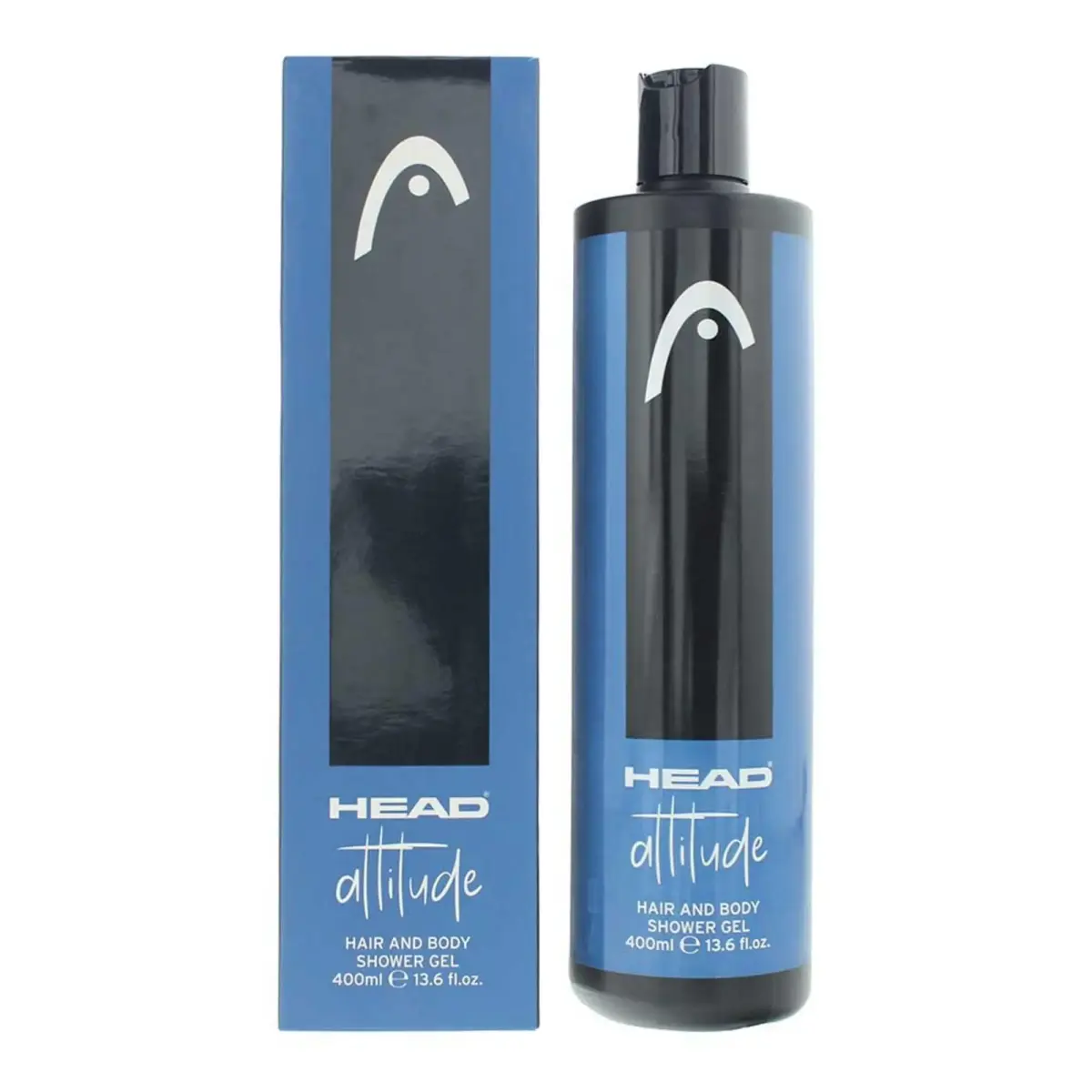 Head, Attitude, Shower Gel & Shampoo 2-In-1, 400 ml