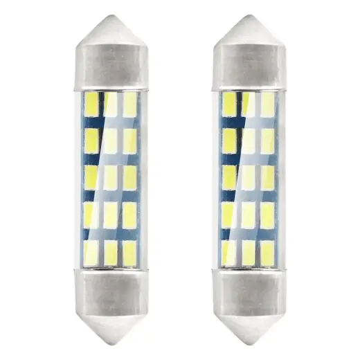 LED STANDARD 3014 15SMD Festoon C5W C10W C3W 39mm White 12V