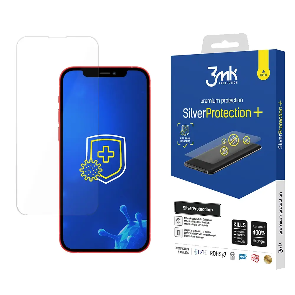 3mk SilverProtection+ aizsargplēve telefona ekrānam iPhone 13 Mini