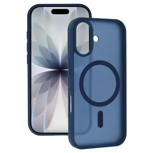Tel Protect Aura Matte telefoni ümbris MagSafe toega iPhone 17 tumesinine
