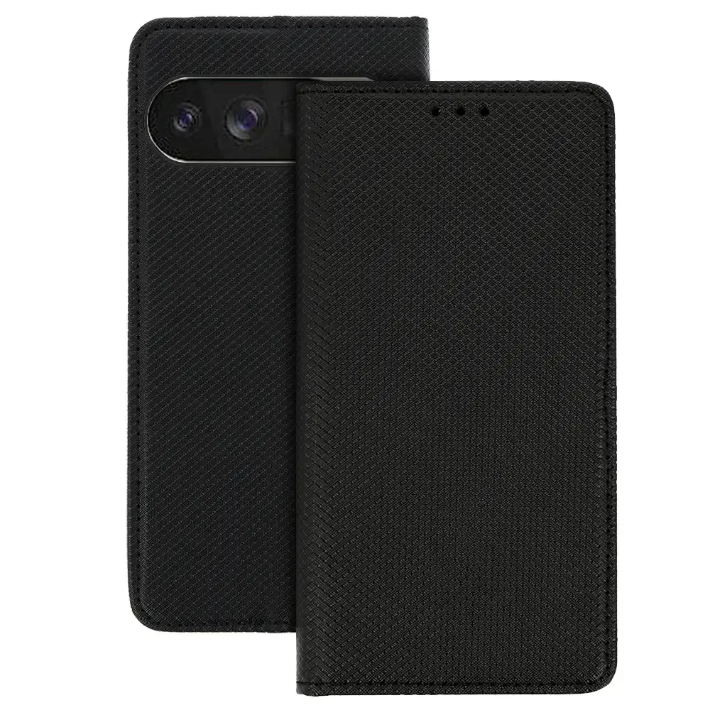 Smart Book MAGNET Case for GOOGLE PIXEL 10  PRO XL BLACK