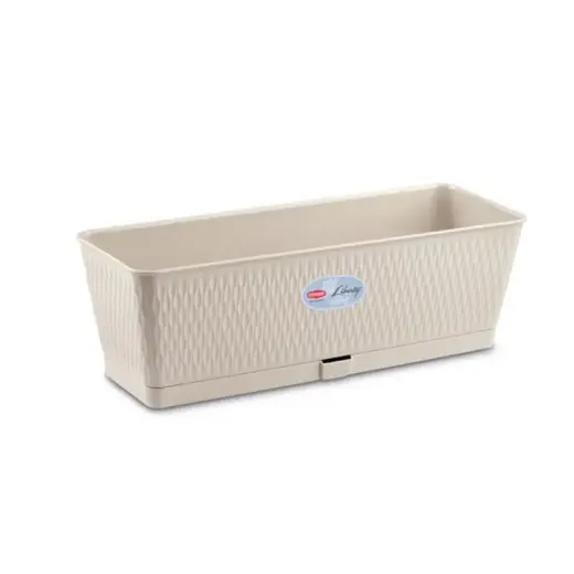 Lillekast Liberty 50x18x16cm valge