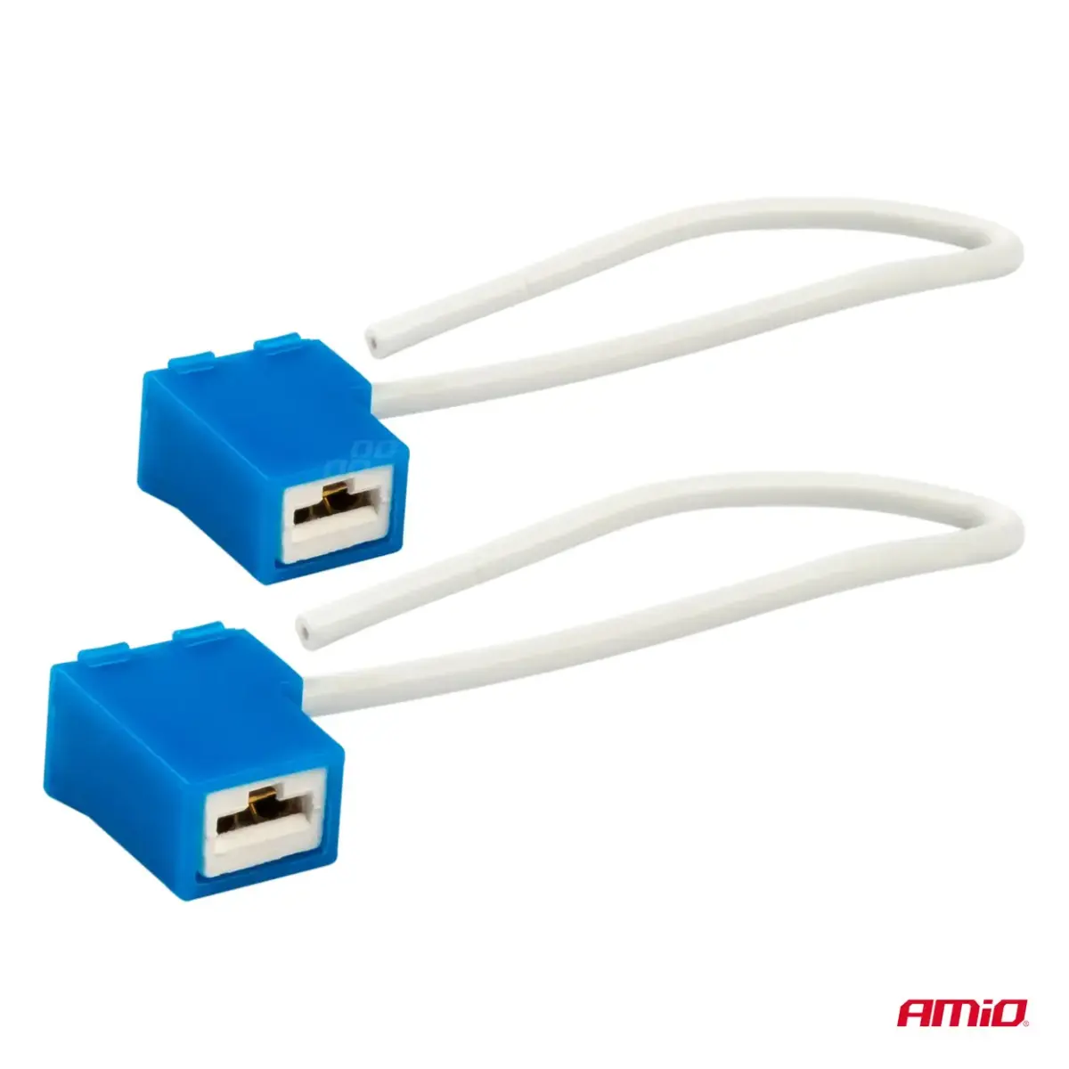 Ceramic sockets angled 2 pcs H1/H3