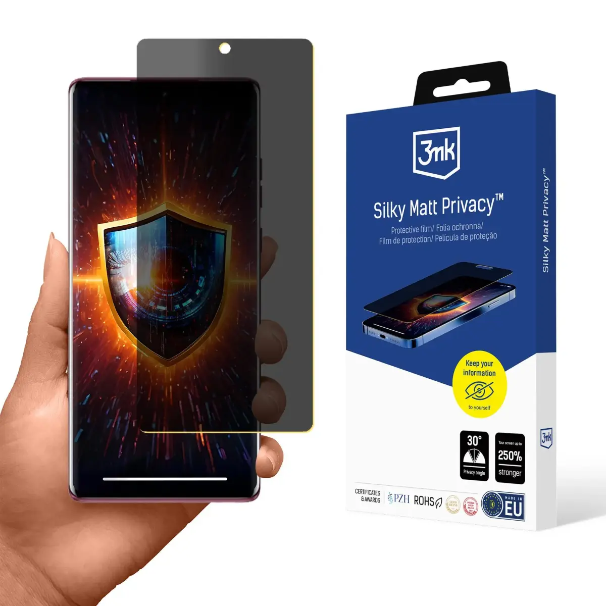 Motorola Edge 50 Fusion - 3mk Silky Matt Privacy