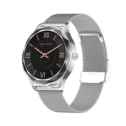Smartwatch Garett Women Elise silver steel