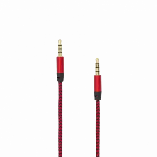 SBOX 3535-1.5R AUX Audio Cable 3.5 mm Jack to 3.5 mm Jack, 1.5 m, Red